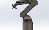 194.MOTOMAN MH5LеֱSOLIDWORKS 3Dģ